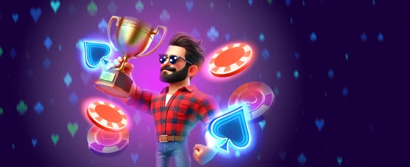Live casino welcome bonus banner